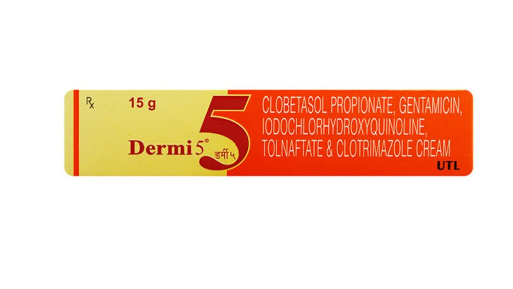 Dermi 5 Cream Uses in Marathi
