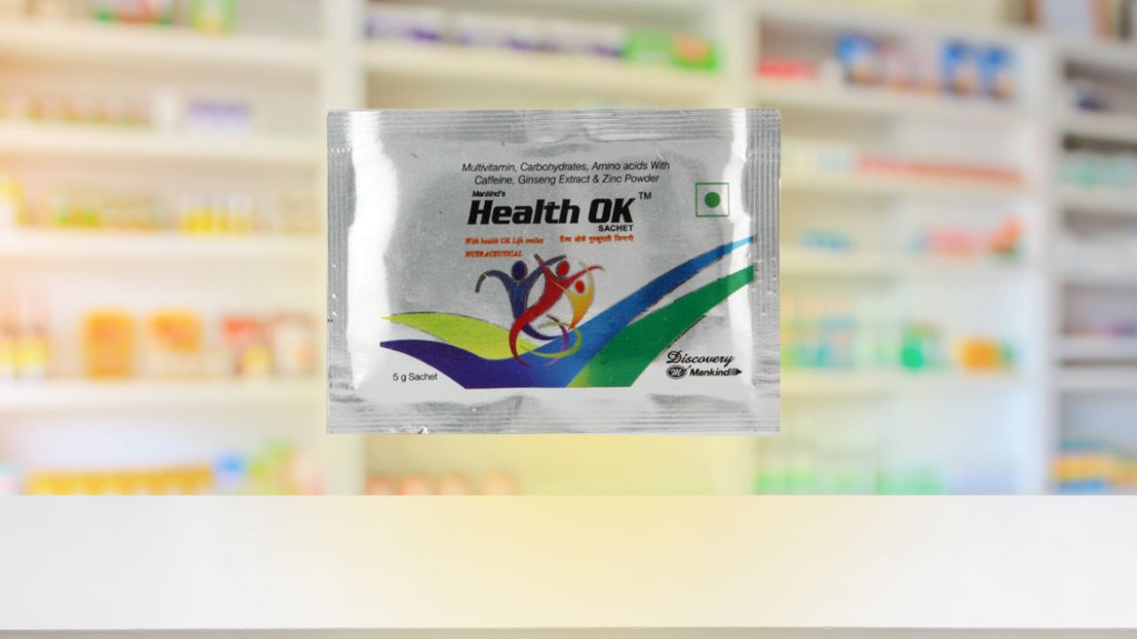 Health OK Sachet Uses in Marathi