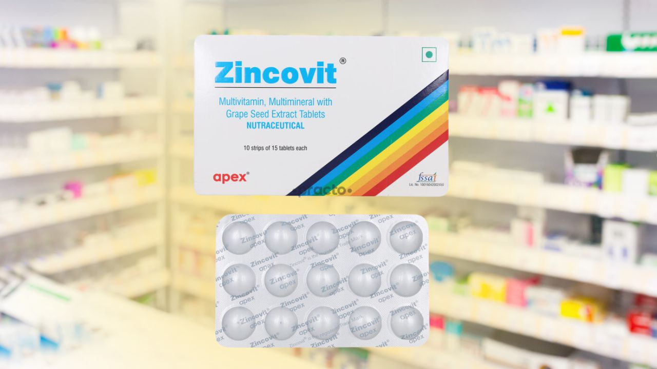 Zincovit tablet uses in Marathi
