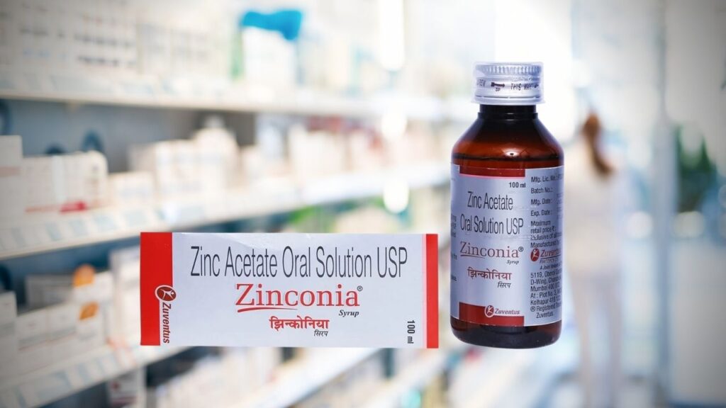 zinconia syrup uses in marathi