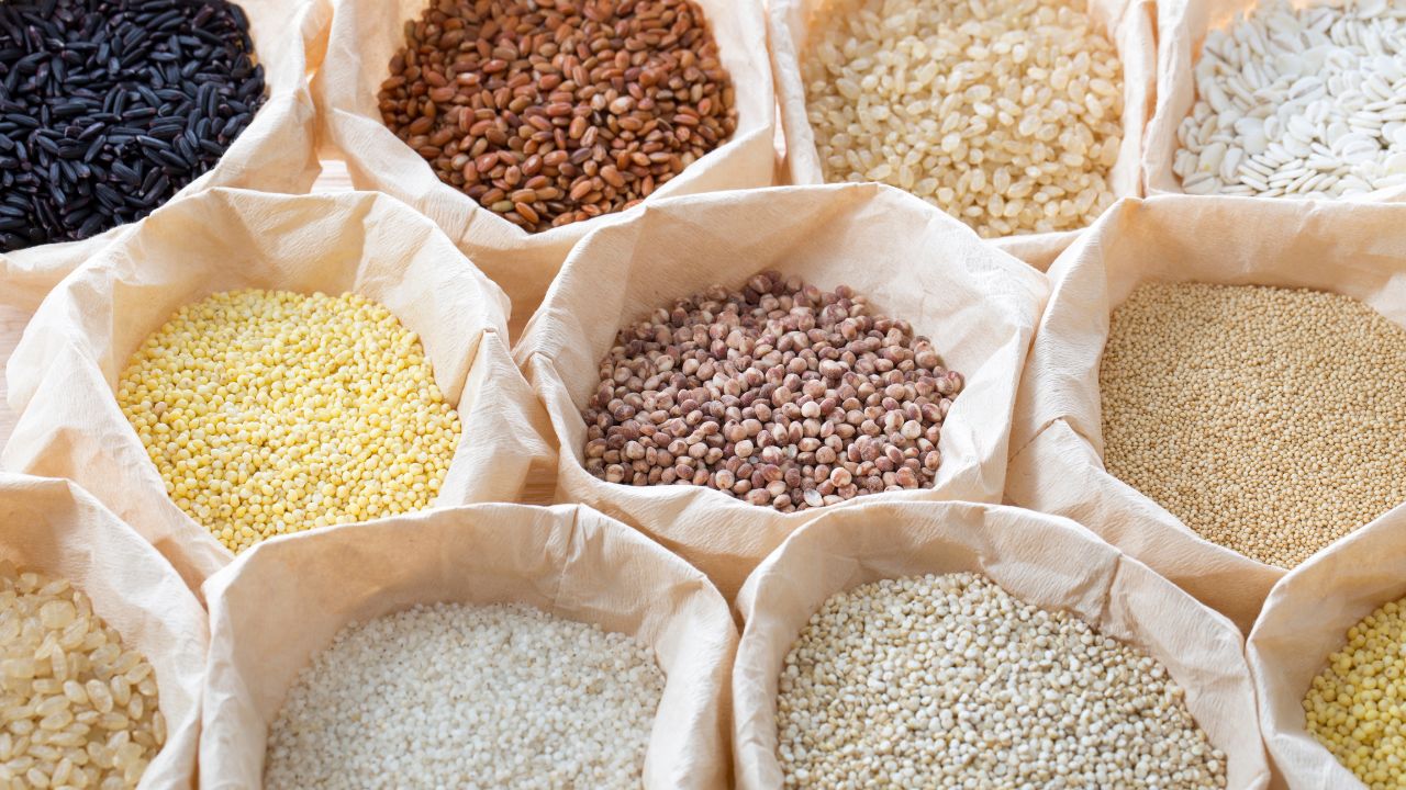Foxtail Millet vs. Rice in Marathi