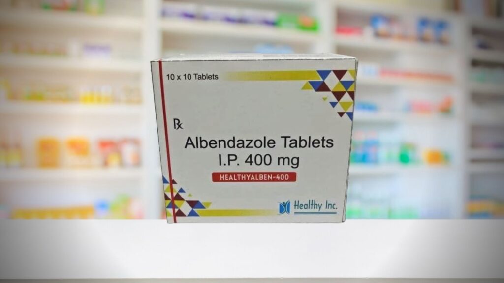 albendazole tablet uses in marathi