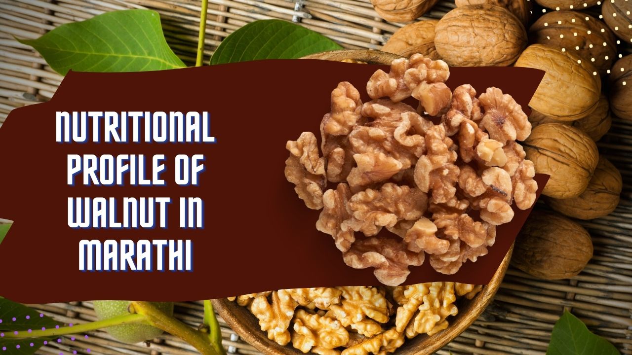 Nutritional Profile of Walnut in Marathi