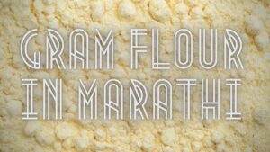 Gram Flour In Marathi