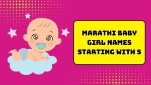 Marathi Baby Girl Names Starting with S