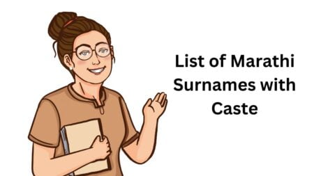 List of Marathi Surnames with Caste