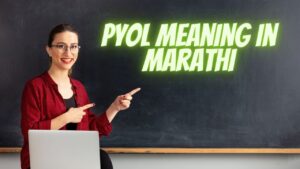 Pyol Meaning in Marathi