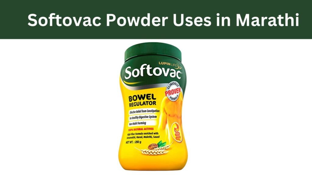 Softovac Powder Uses in Marathi