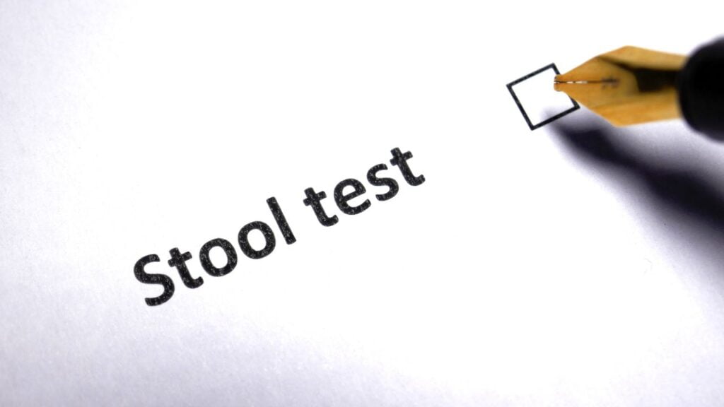 Stool Test Meaning in Marathi