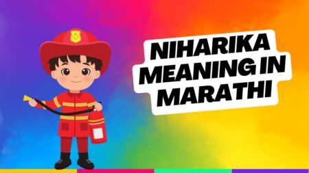 Niharika Meaning in Marathi