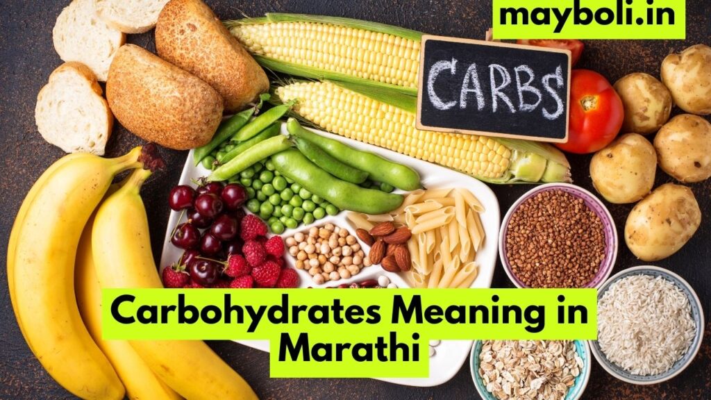 Carbohydrates Meaning in Marathi