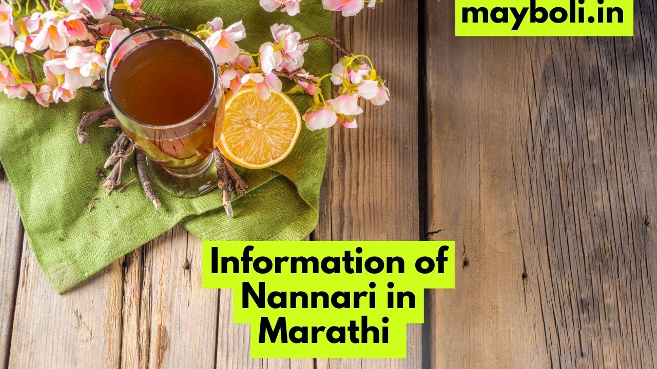 Information of Nannari in Marathi