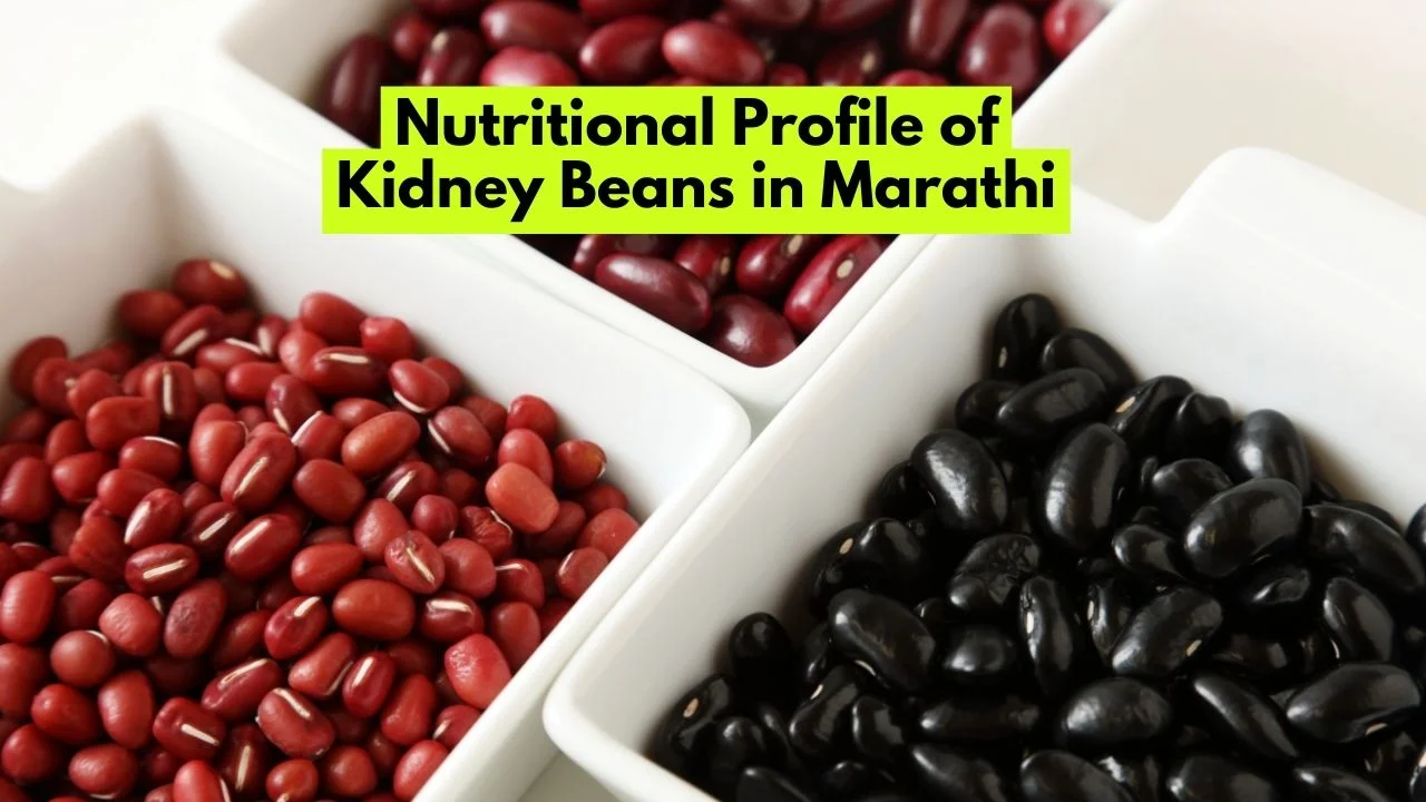 Nutritional Profile of Kidney Beans in Marathi