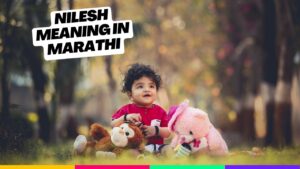 nilesh meaning in marathi